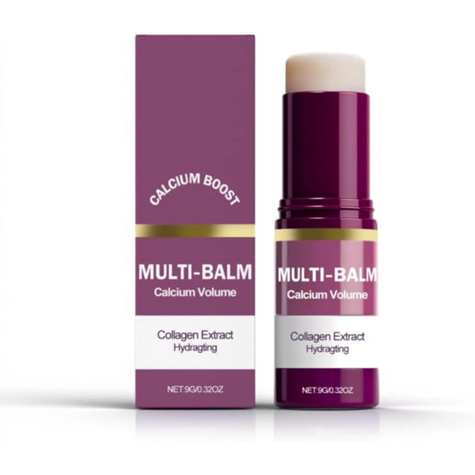 Calcium Volume Multi Balm - Hydrating Facial Skincare Stick with Collagen, for Eyes, Face & Neck (1)